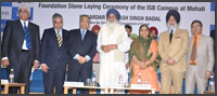 Chief Minister of Punjab lays Foundation Stone for ISB’s Campus at Mohali