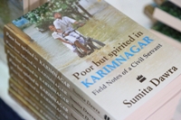 Poor but spirited in Karimnagar Book Launch