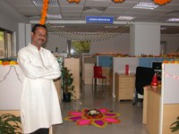 Traditional Dress and Office Decoration